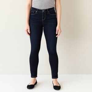 *Abercombie & Fitch Dark Wash Skinny Leg Denim